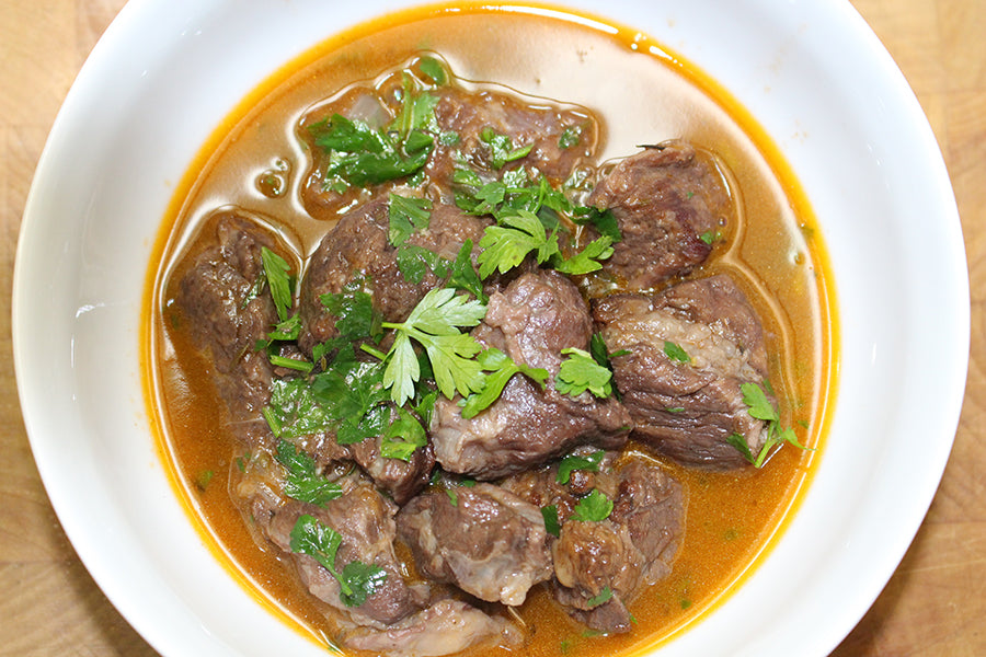 Simple Beef Stew Recipe - Augustus Ranch