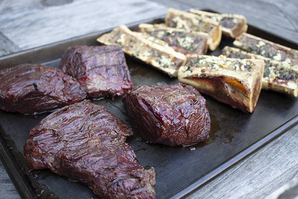 Grilled Steak & Bone Marrow – Augustus Ranch Meat Company