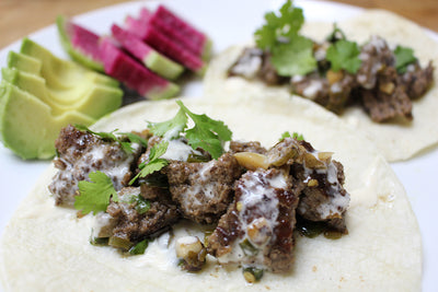 QUICK GROUND BEEF RECIPE FOR TACOS