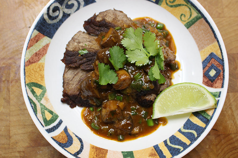 Thai Curry Smothered Steak Recipe