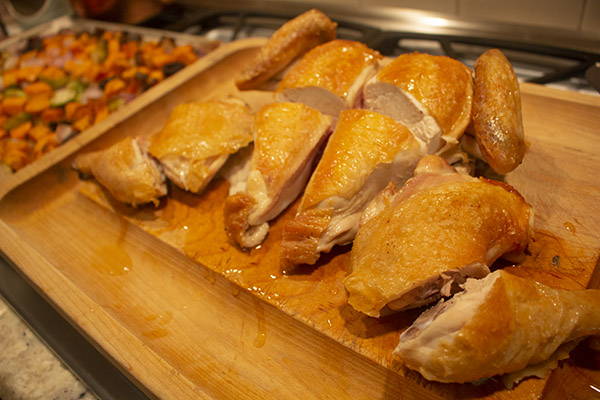 Butterflied Pan Roasted Chicken